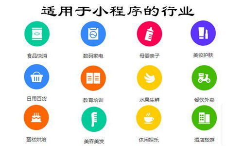 微信小程序適用于哪些領(lǐng)域
